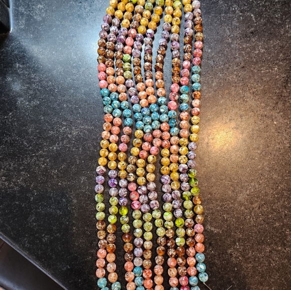 Assorted Mosaic Beads - Picture 3 of 9